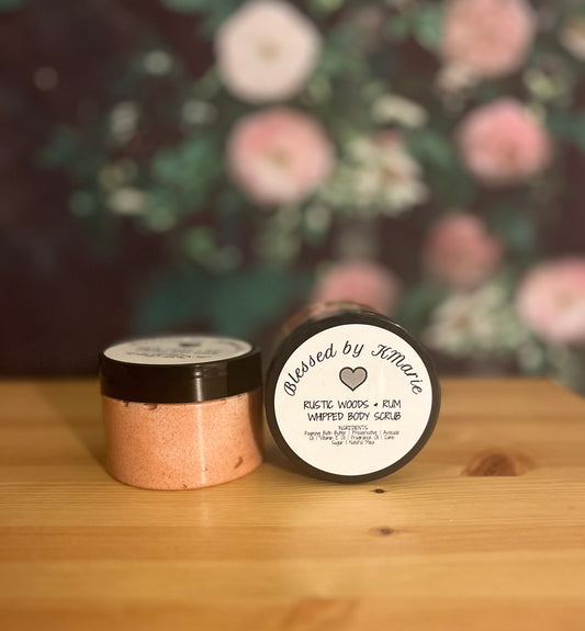 Rustic Woods & Rum Whipped Body Scrub